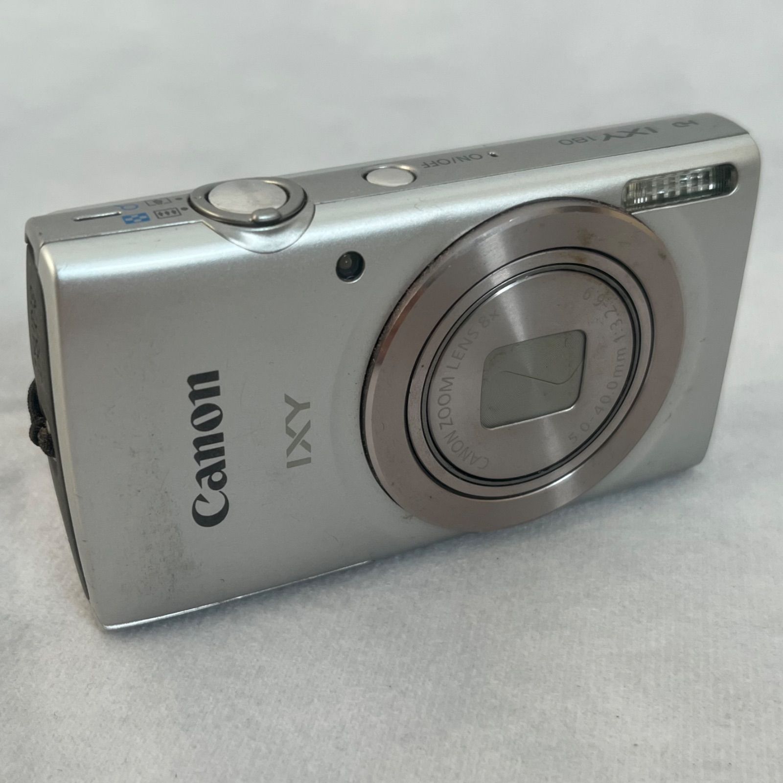 管2602-318】CANON キヤノン IXY 180 シルバー コンパクトデジタル
