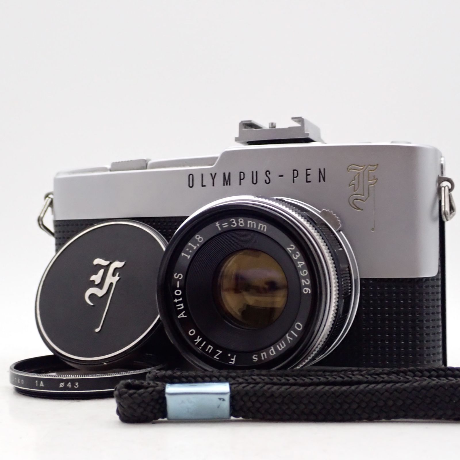 美品 OLYMPUS Pen F 一眼レフフィルムカメラ ハーフフレイム OLYMPUS