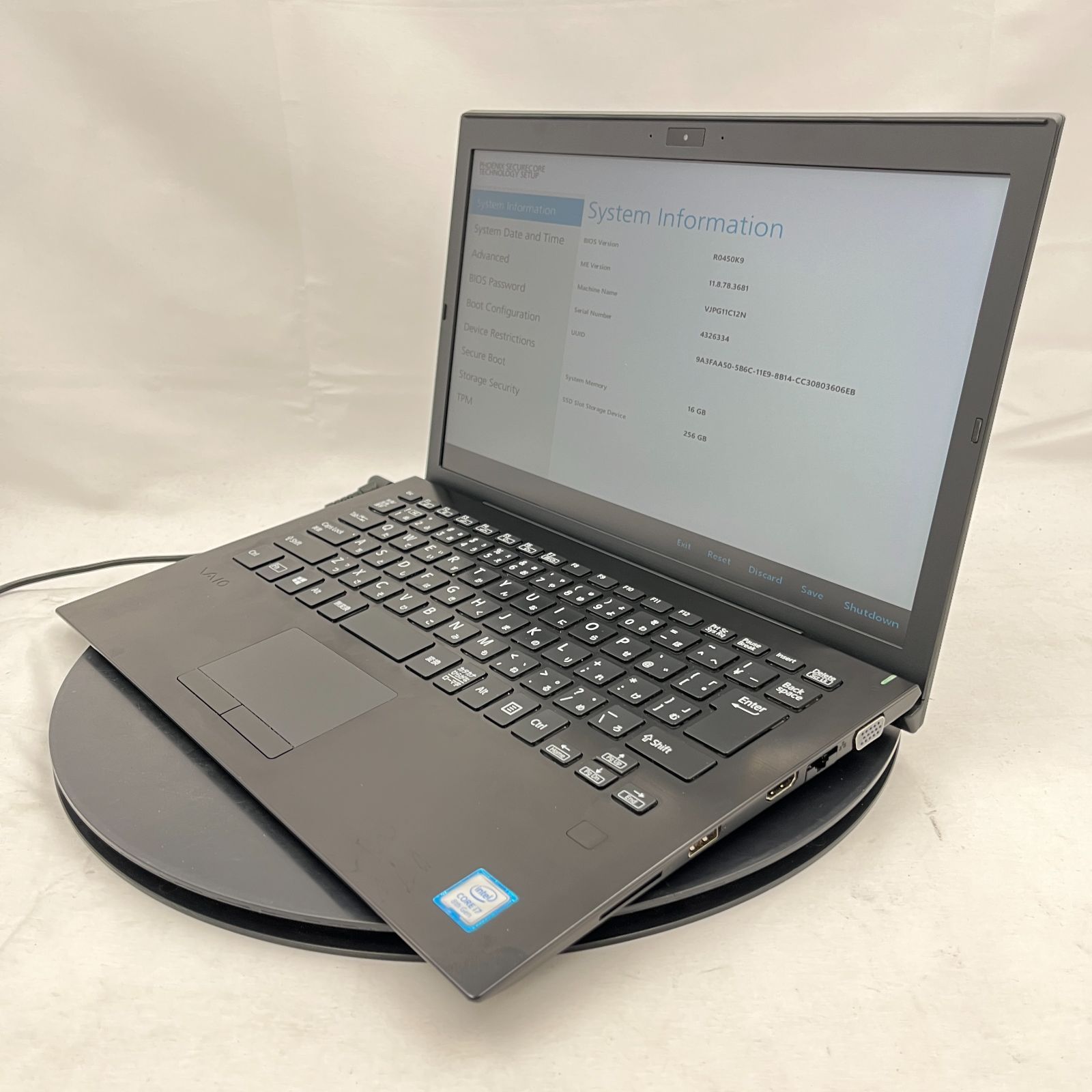 ジャンク☆VAIO Pro i7 SSD256GB 13.3