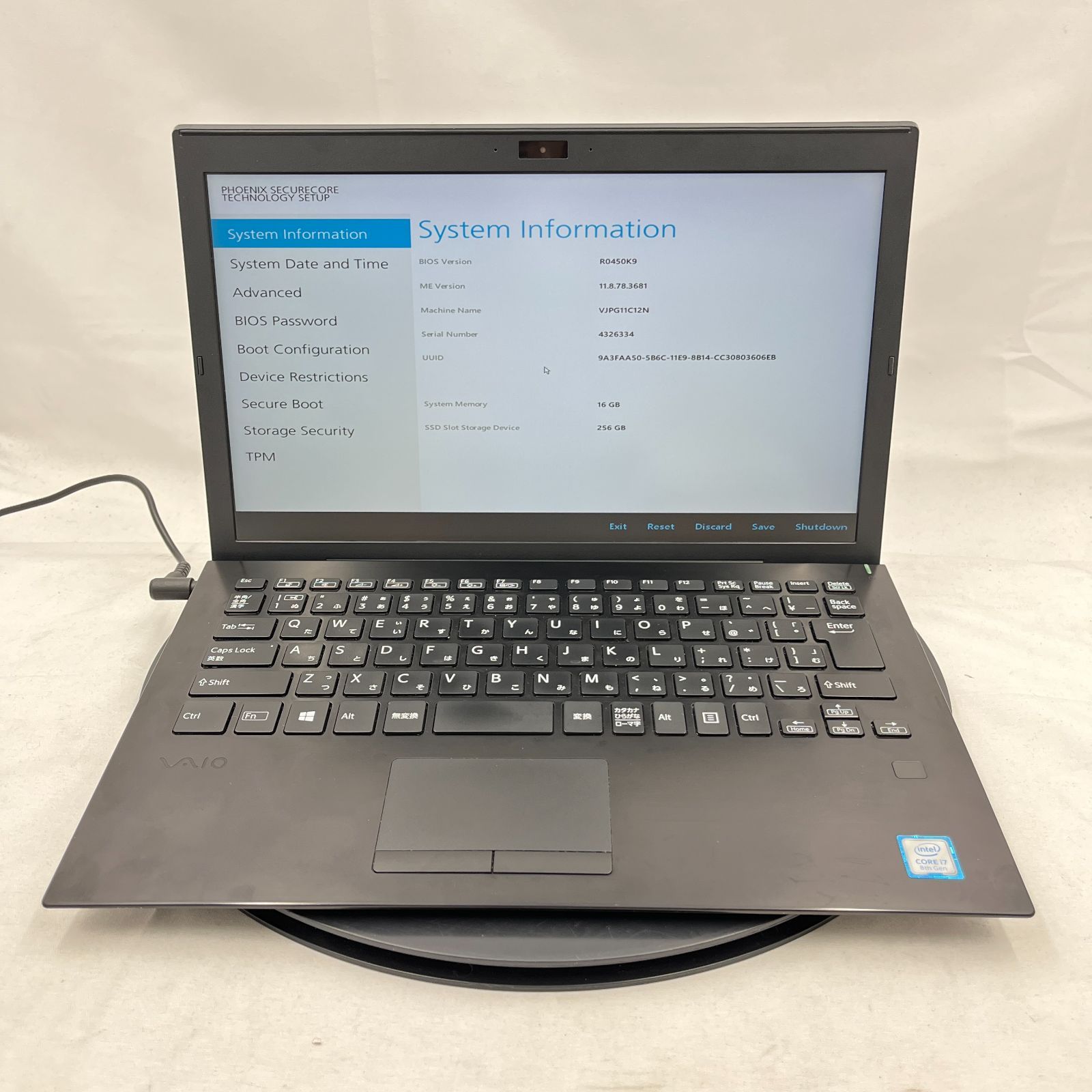 ジャンク☆VAIO Pro i7 SSD256GB 13.3