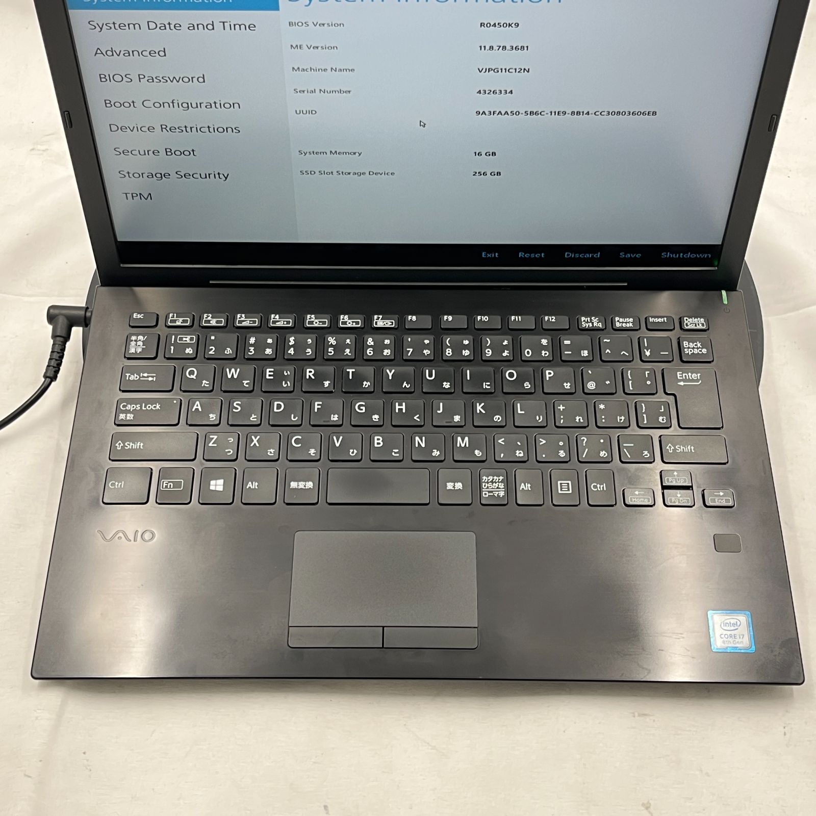 ジャンク☆VAIO Pro i7 SSD256GB 13.3