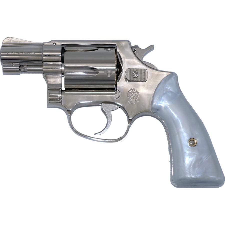 タナカ M36 2インチ スクエアバット トラビスモデル ニッケルフィニッシュ タナカワークス S＆W M36 チーフ・スペシャル 2inch スクエアバット