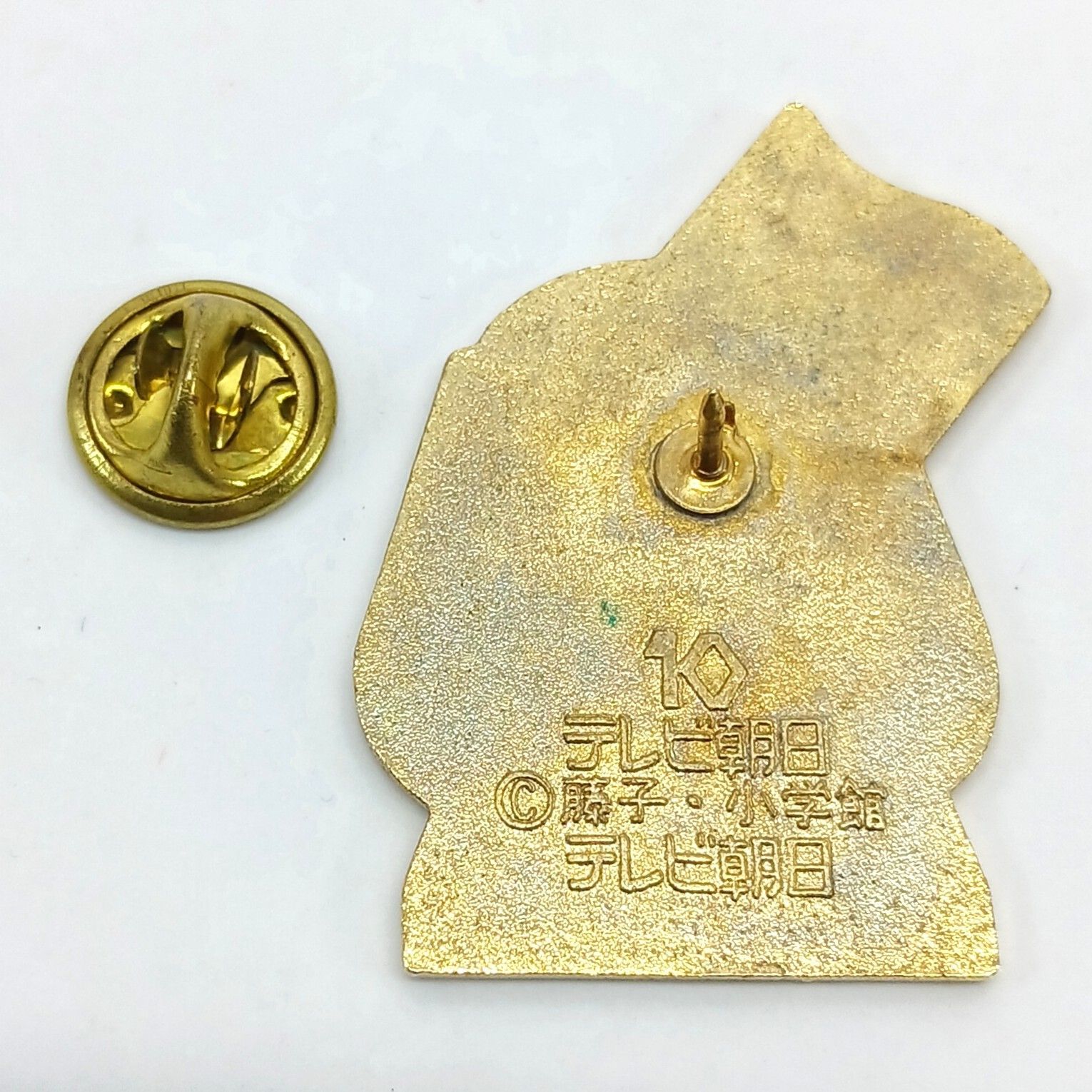 ドラえもん 1998年 長野オリンピック 公式ピンバッジ テレビ朝日 当時