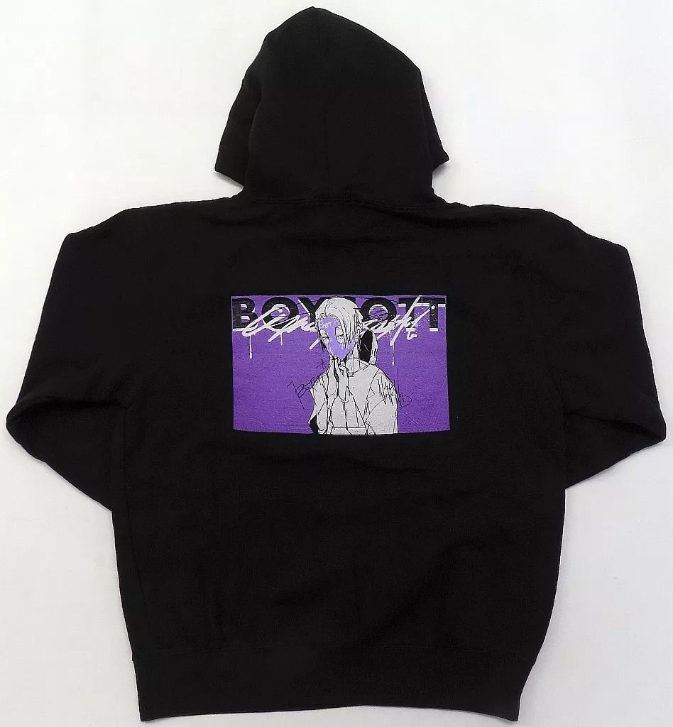 あまざらし amazarashi ボイコット boycott END Card Hoodie パープル