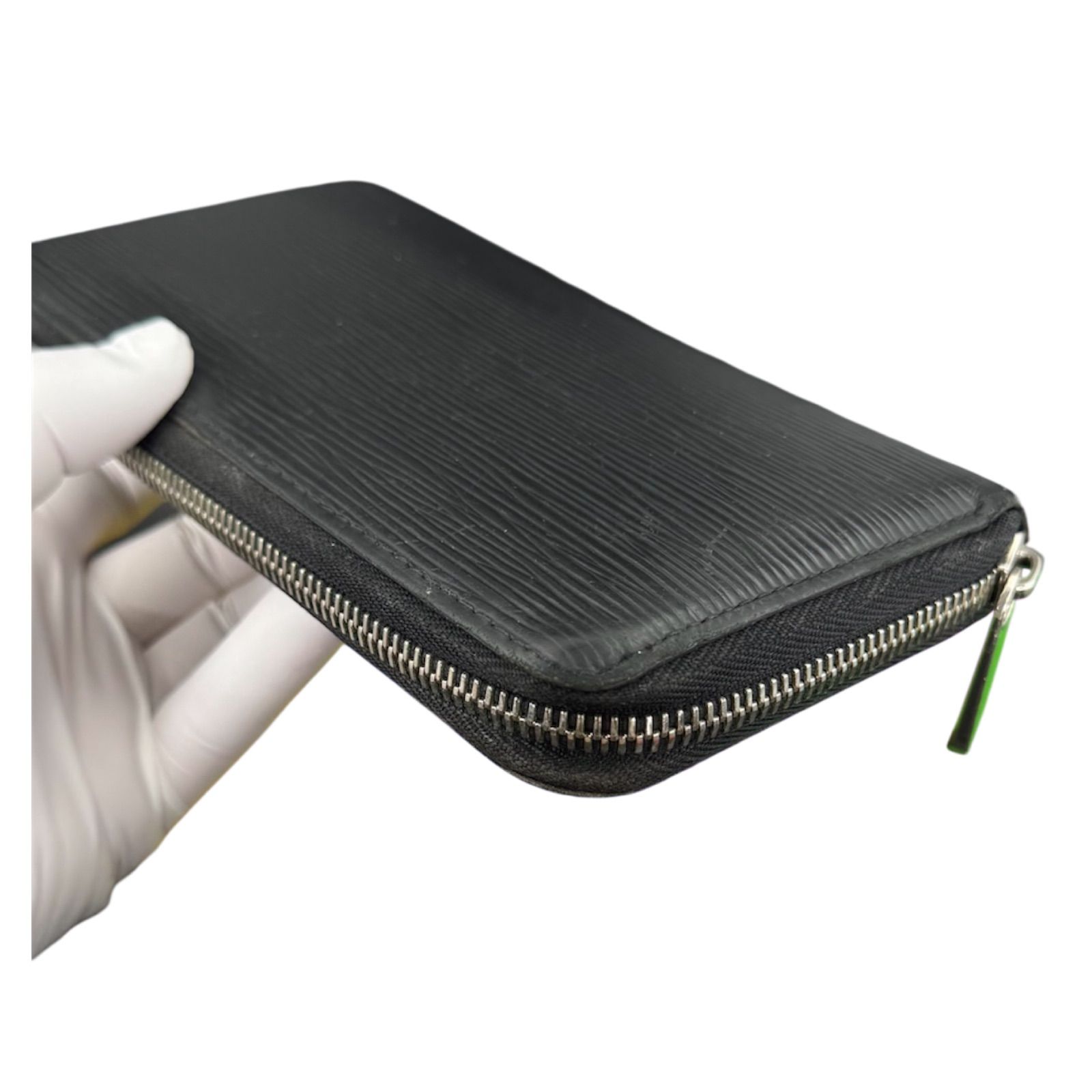 ルイヴィトン 訳アリ 長財布 ジッピーウォレット エピ ノワール M61857 