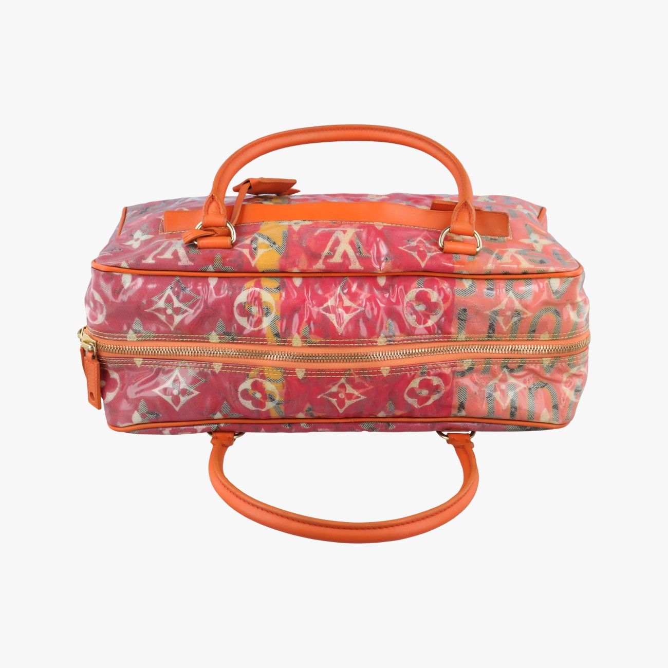 ルイヴィトンLouis VuittonウィークエンダーPM ローズ×マルチカラー