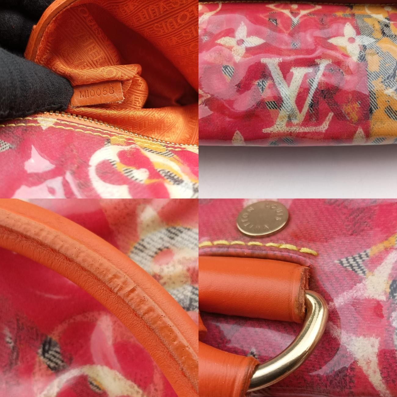 ルイヴィトンLouis VuittonウィークエンダーPM ローズ×マルチカラー