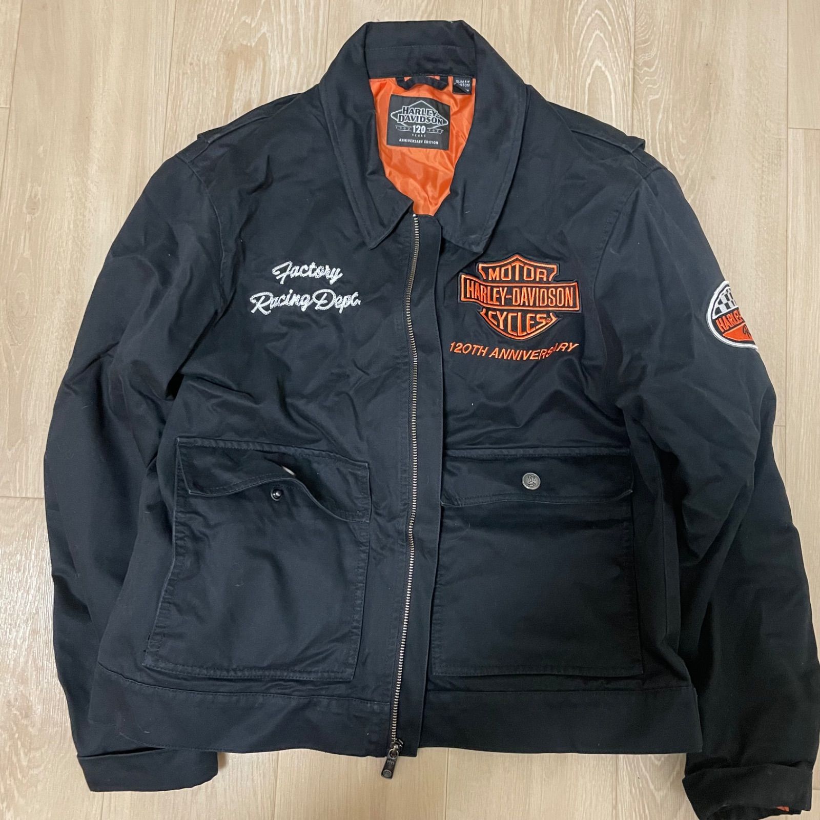 極美品】Harley-Davidson 120周年記念 ジャケット L 120th Anniversary 