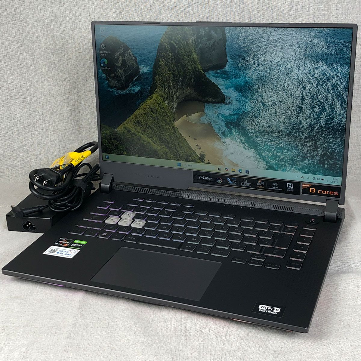ジャンク品ゲーミングPC ASUS ROG Strix G513IH【Ryzen 7 4800H 