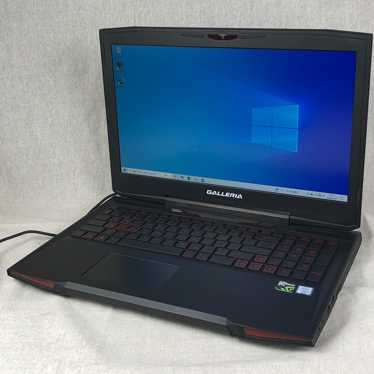 ジャンク品ゲーミングPC GALLERIA ガレリア QSF965HE【i7-6700HQ 