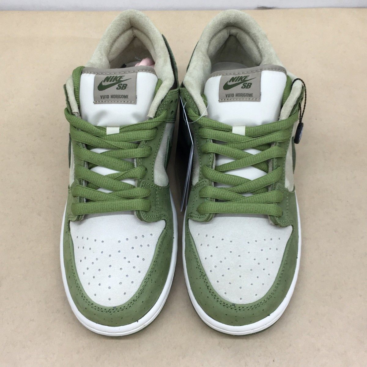 未使用 Yuto Horigome × NIKE SB DUNK LOW Matcha HF8022-300 サイズ 