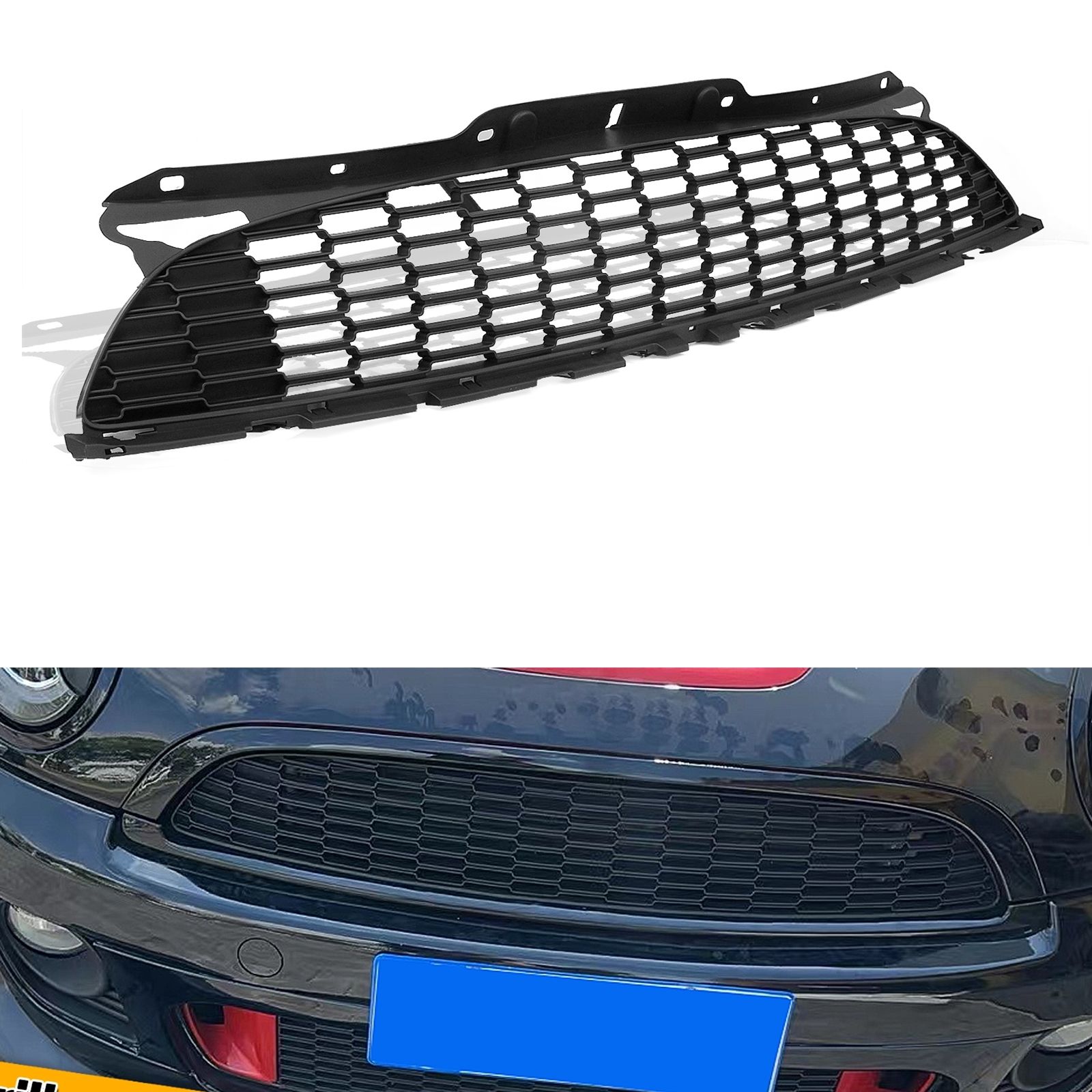 フロントグリルレーシンググリル BMW ミニクーパー S JCW R55 R56 R57