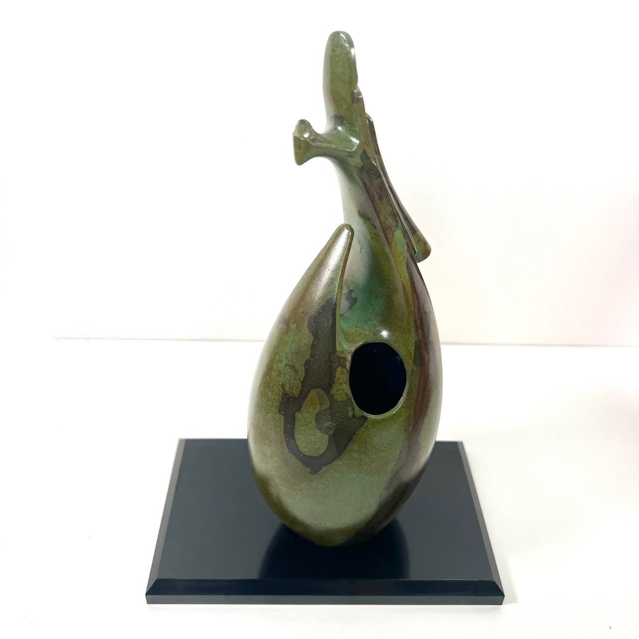 三枝惣太郎 龍 花器 花瓶 箱付き 本体サイズ高さ30cm 銅器製 工芸品