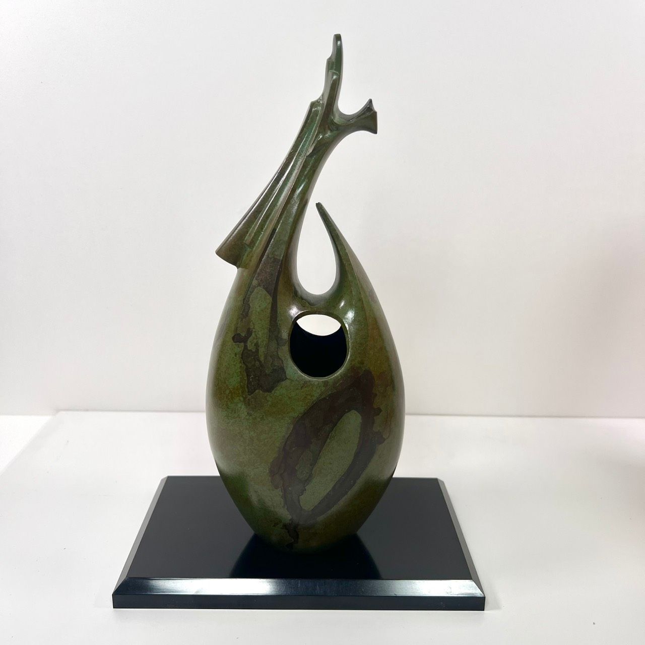 三枝惣太郎 龍 花器 花瓶 箱付き 本体サイズ高さ30cm 銅器製 工芸品