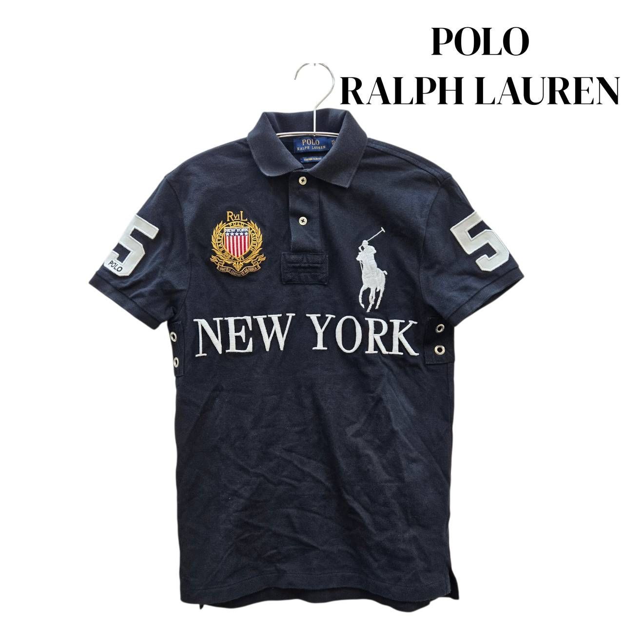 POLO RALPH LAUREN ポロ ラルフローレン ポロシャツ NEW YORK ビッグ