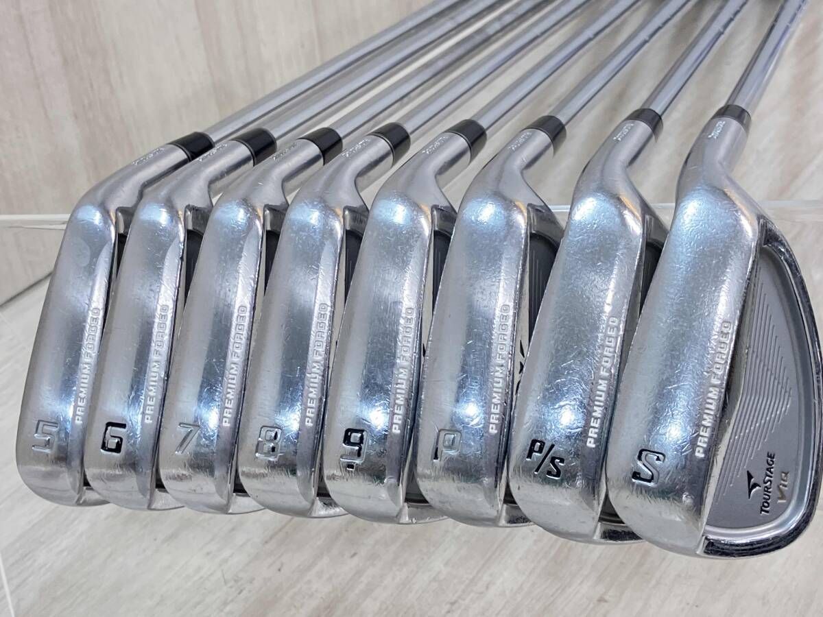 ブリヂストン ViQ アイアンセット　5-SW 8本 BRIDGESTONE TOURSTAGE ViQ アイアンセット5-9,P,P/S,S 8本セット N.S.