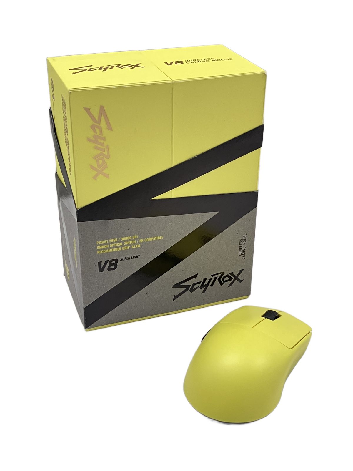 Scyrox V8 ワイヤレスゲーミングマウス イエロー中古 - メルカリ