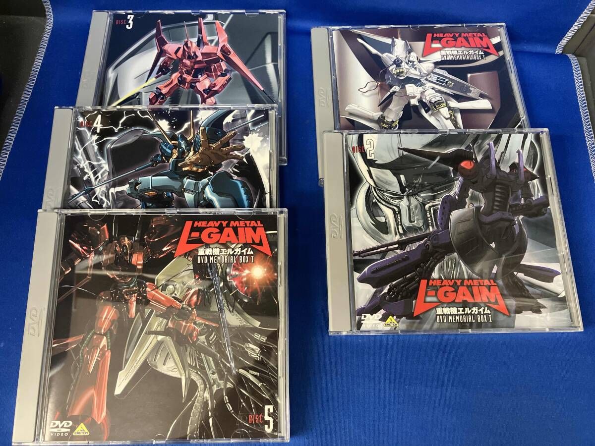付属品欠品 DVD 重戦機エルガイム メモリアルボックスⅠ - メルカリ