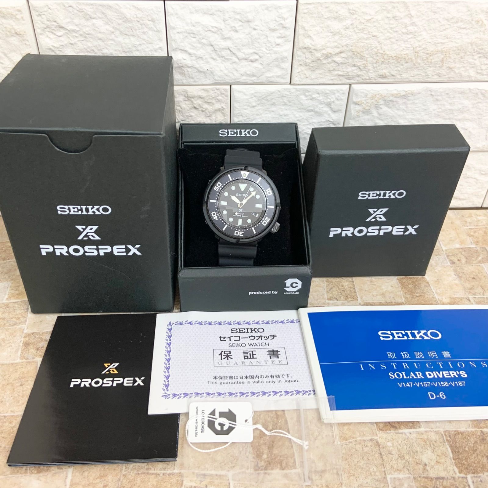 SEIKO セイコー プロスペックス ダイバースキューバ LOWERCASE