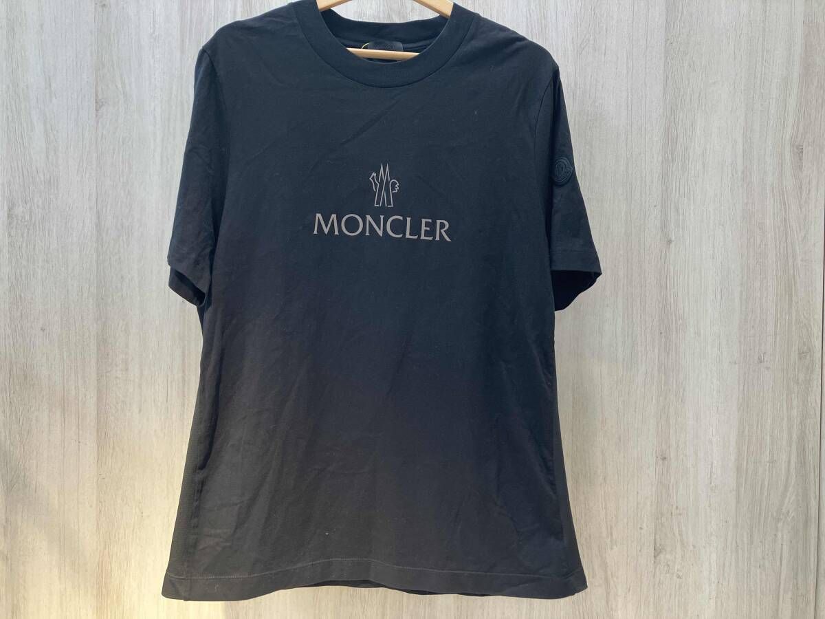 ブラック MONCLER ブラック／J10918C00060 半袖Tシャツ Mサイズ 