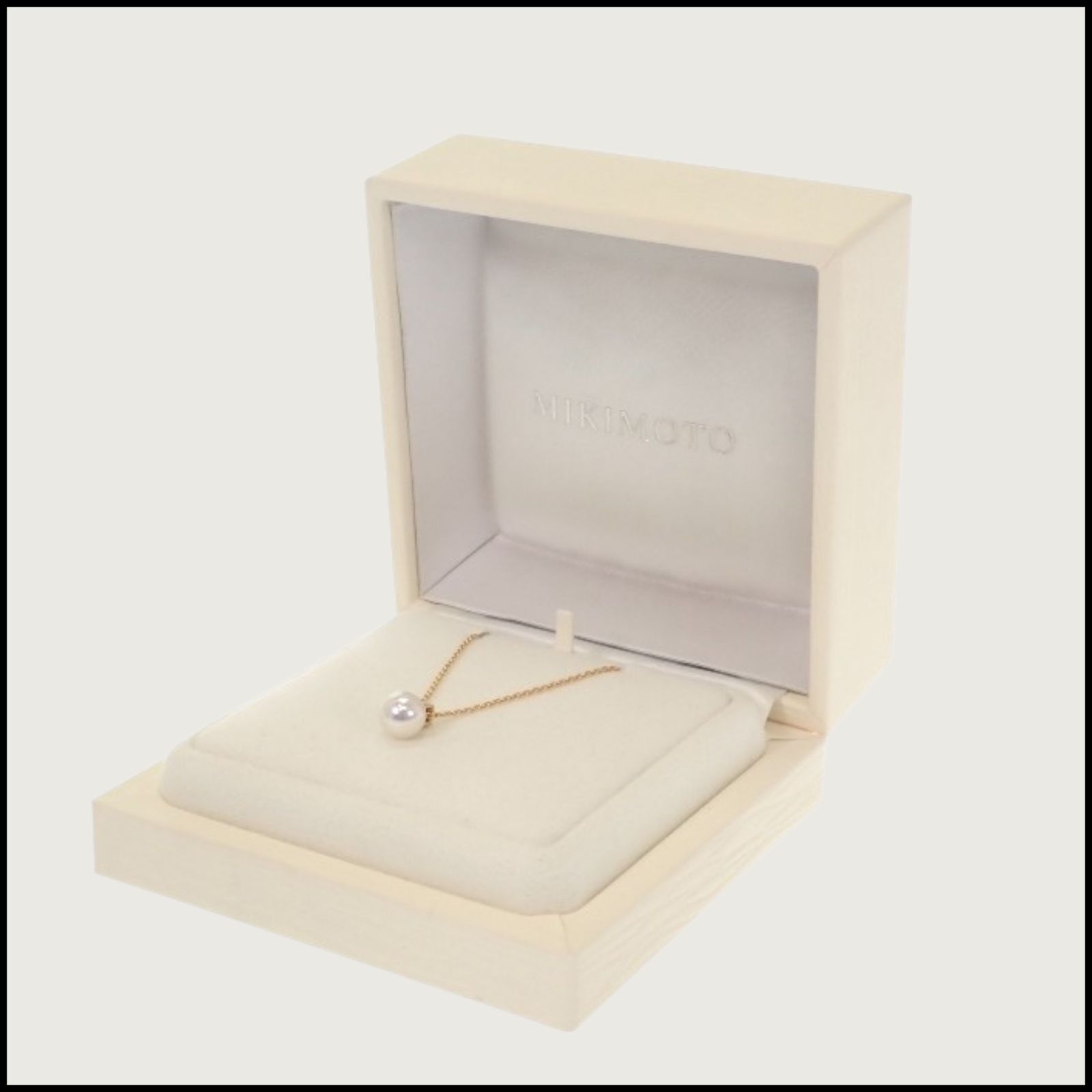 MIKIMOTO】ミキモト MIKIMOTO パール ペンダント 18金 K18 イエロー 