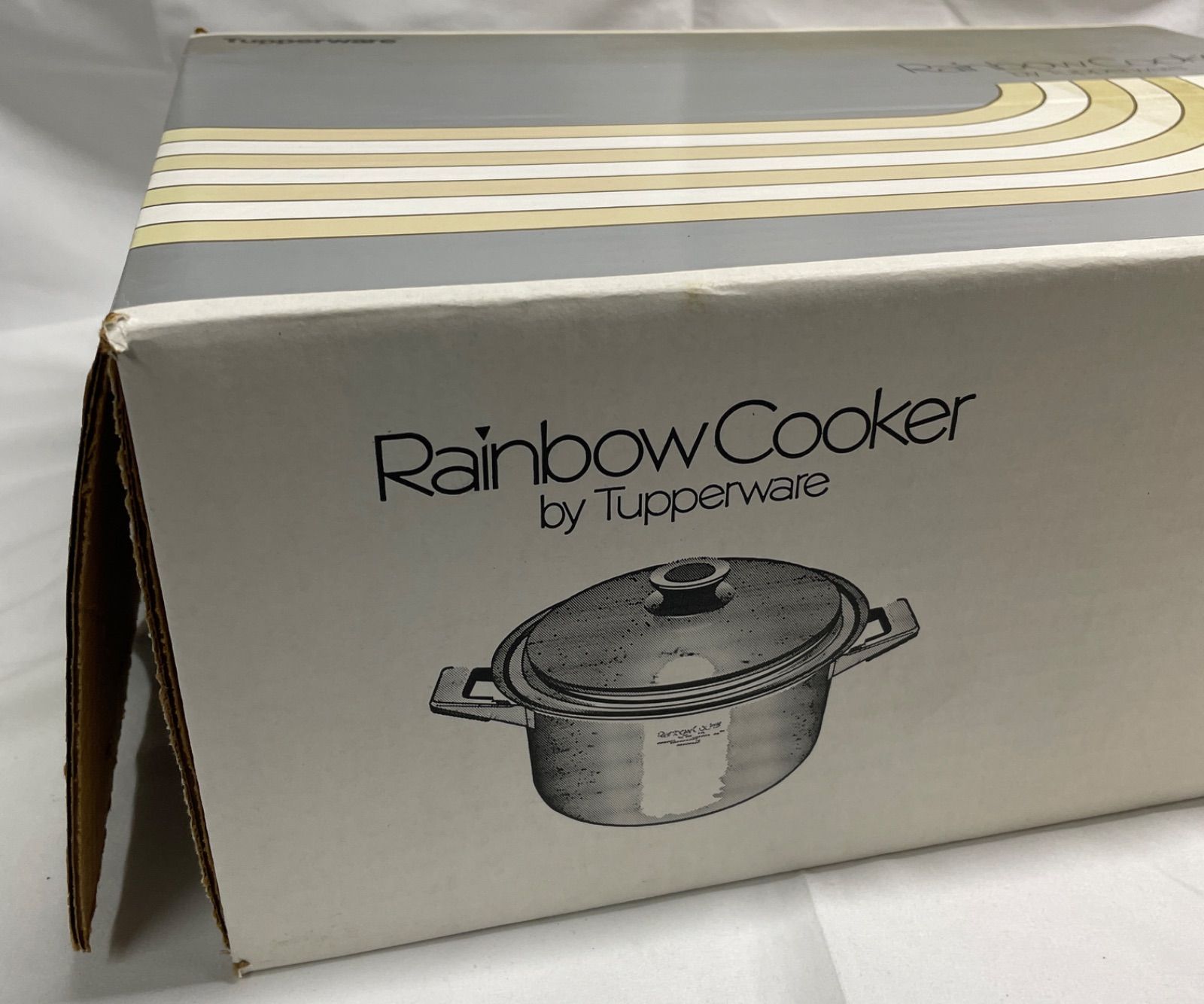 ◇ Tupperware レインボークッカー 寸胴鍋 26cm 7.3L【長期保管品/開封