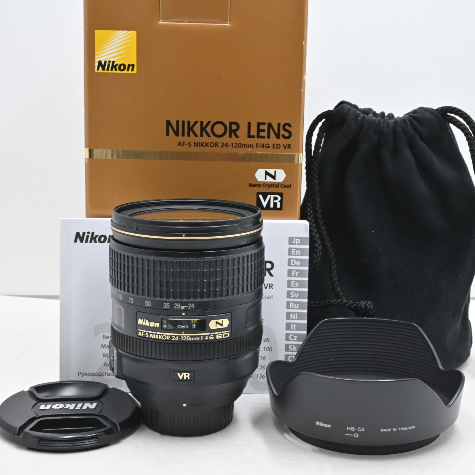 極上品☆Nikon 標準ズームレンズ AF-S NIKKOR 24-120mm f/4G ED VR 