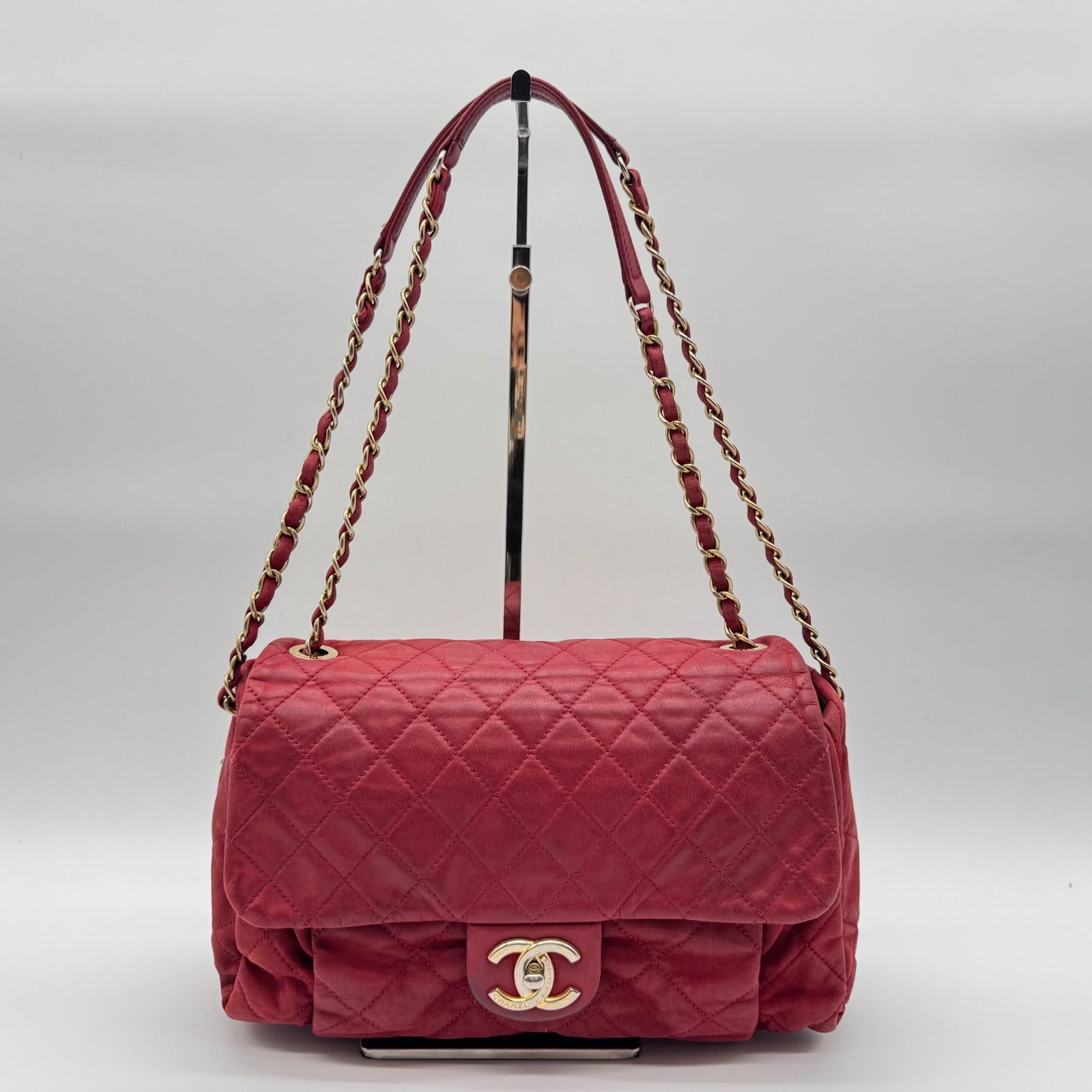 人気✨CHANEL シャネル ショルダーバッグ マトラッセ ココマーク 