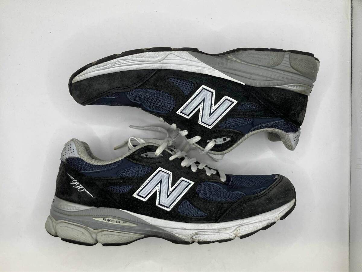 new balance/ ニューバランス M990NB3 990 スエード ネイビー サイズ 