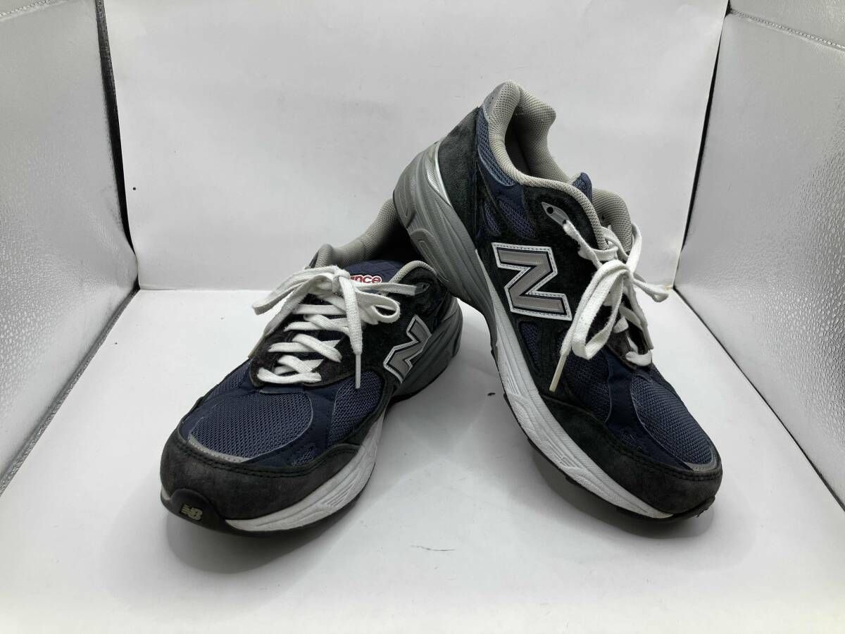 new balance/ ニューバランス M990NB3 990 スエード ネイビー サイズ 