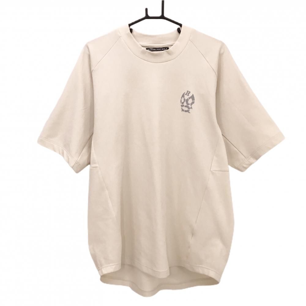 超美品】ラッセルノ Tシャツ ライトベージュ ルチャマスク 後ろ