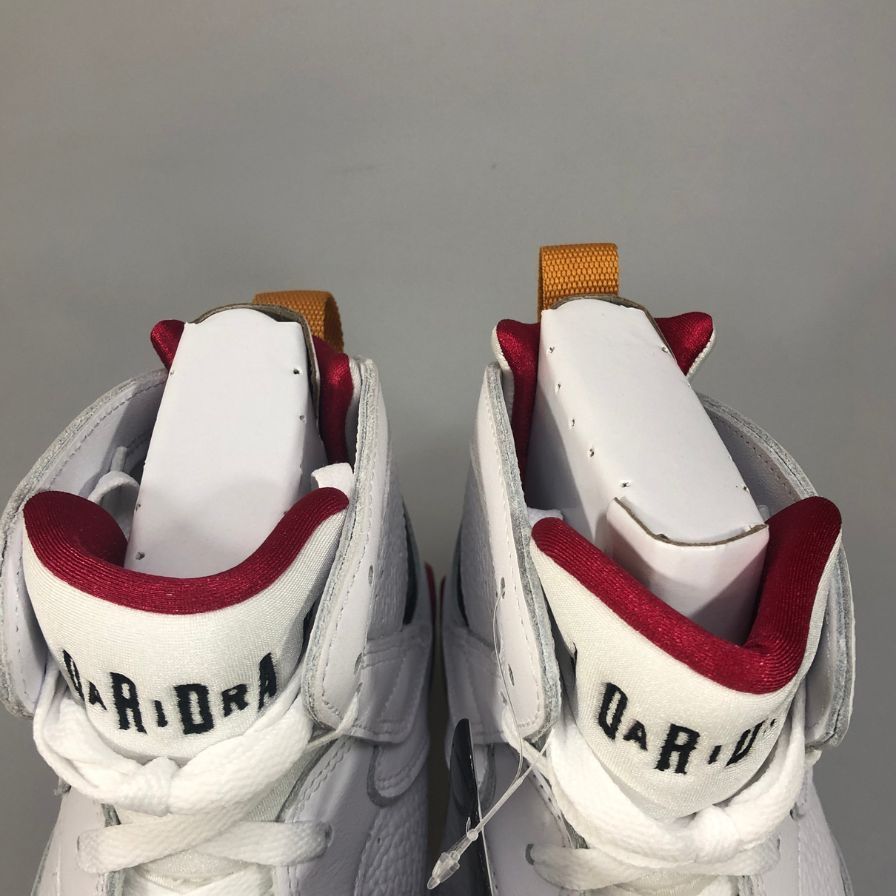 SNKR ROOM様2点セットエアジョーダン 7 レトロ カーディナル 26.5 ナイキ エアジョーダン 7 レトロ カーディナル ホワイト【AFD2