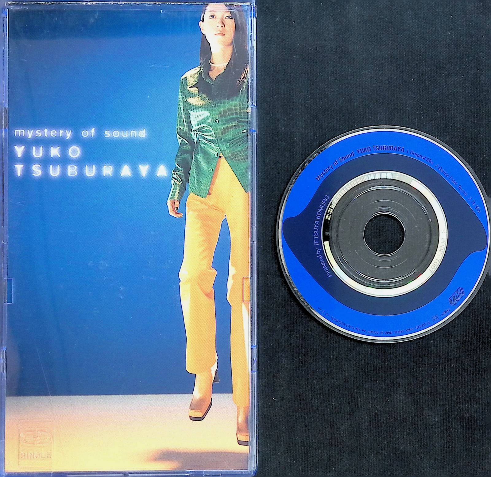 CD シングル mystery of sound YUKO TSUBURAYA 円谷優子 小室哲哉 