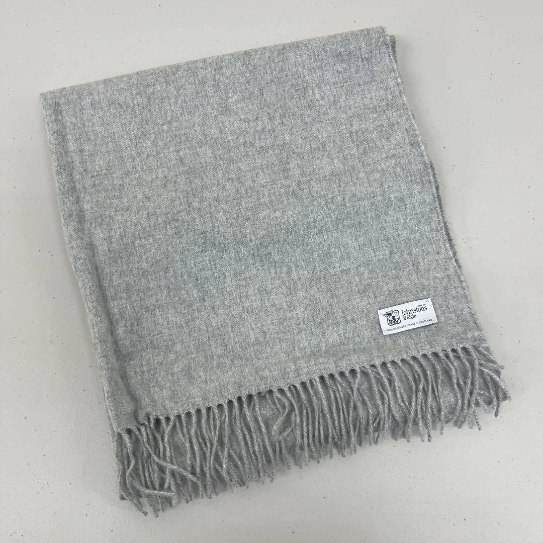 B358-14343 Johnstons of Elgin ジョンストンズ カシミア100％ 大判