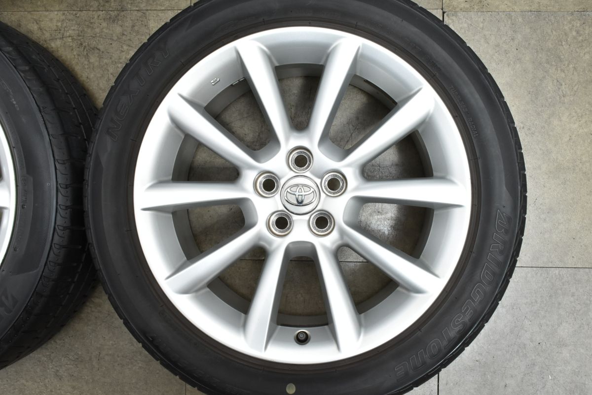 ホイールのみ可能】トヨタ 20系 ウィッシュ 純正 17in 7J +45 PCD100