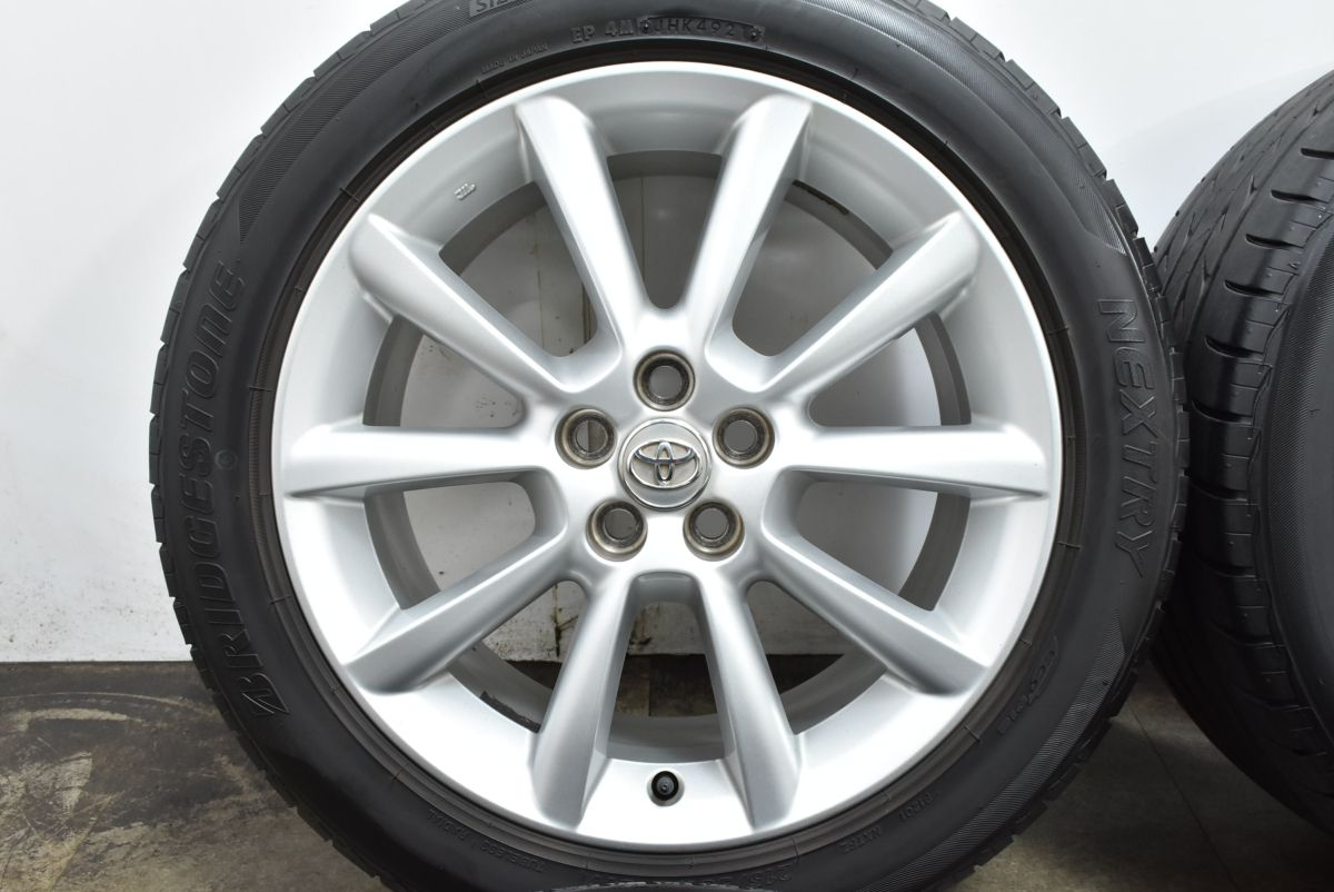 ホイールのみ可能】トヨタ 20系 ウィッシュ 純正 17in 7J +45 PCD100 