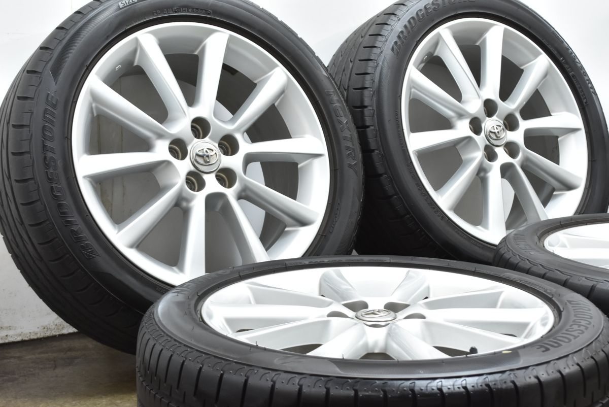 ホイールのみ可能】トヨタ 20系 ウィッシュ 純正 17in 7J +45 PCD100 