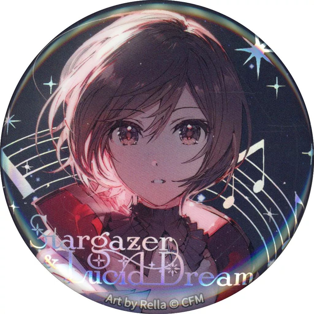 中古】バッジ・ピンズ MEIKO(asteroid) ホロ加工缶バッジE 「VOCALOID