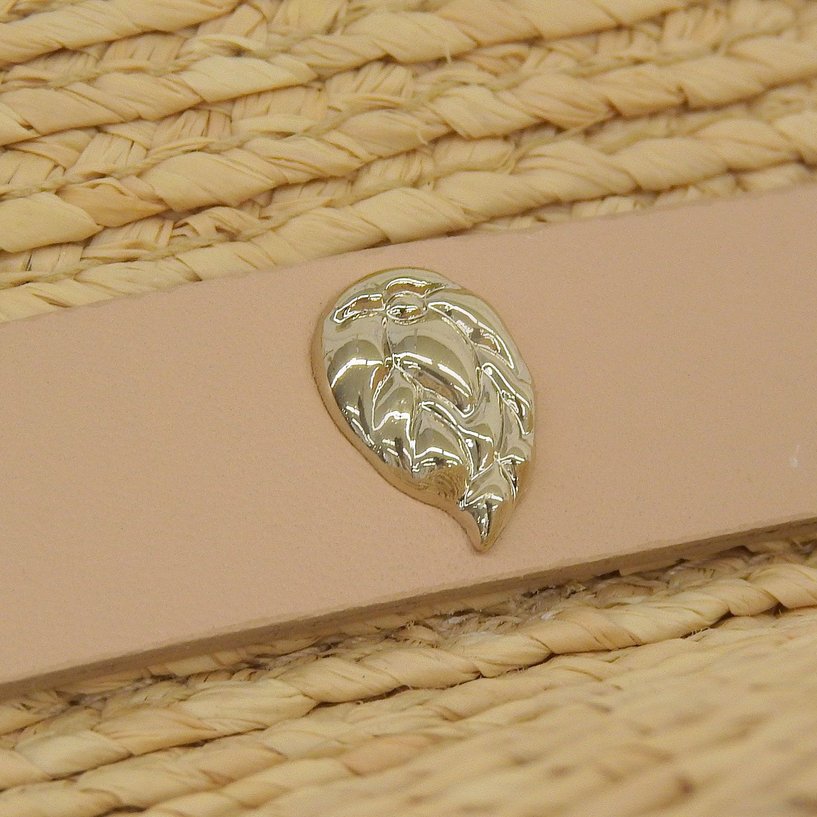 極美品△HELEN KAMINSKI ヘレンカミンスキー ハミルトン レザートリム