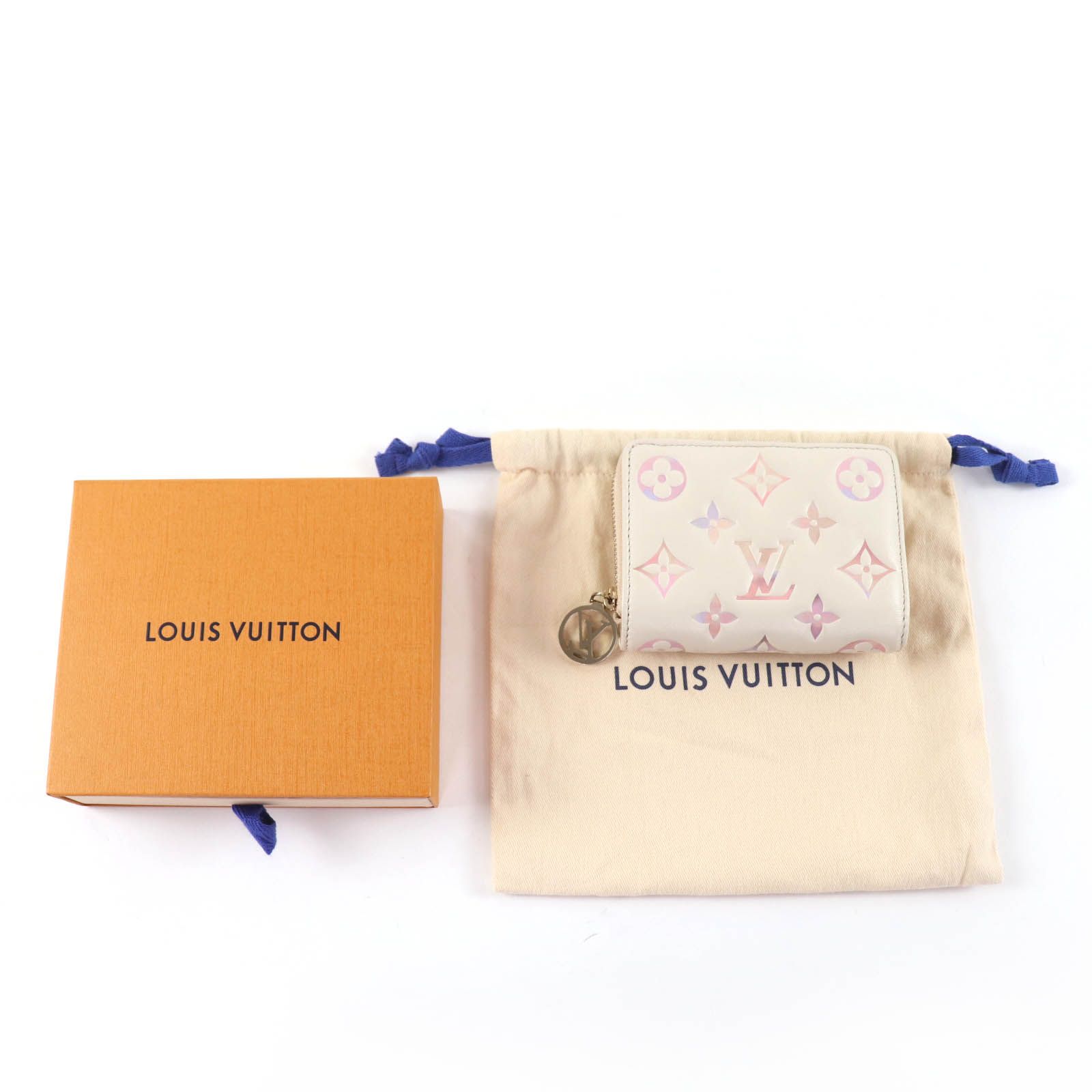 極美品☆LOUIS VUITTON ルイヴィトン M25601 LV ポルトフォイユ・ルー