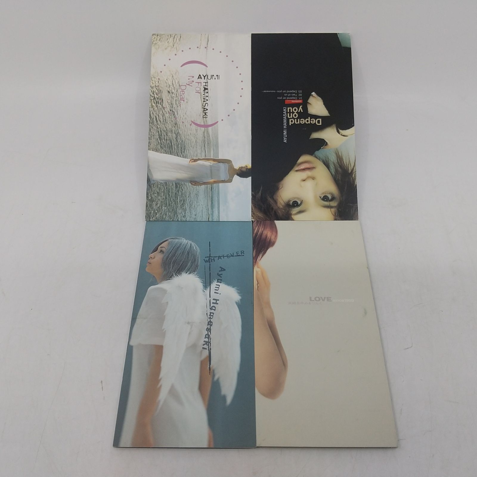 まとめ売り】浜崎あゆみ 短冊CD 4枚まとめ売り 紙ジャケット 8cmCD