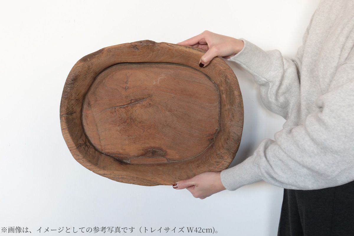 ヴィンテージ トレー トレイ お盆 木製 古道具 - メルカリ