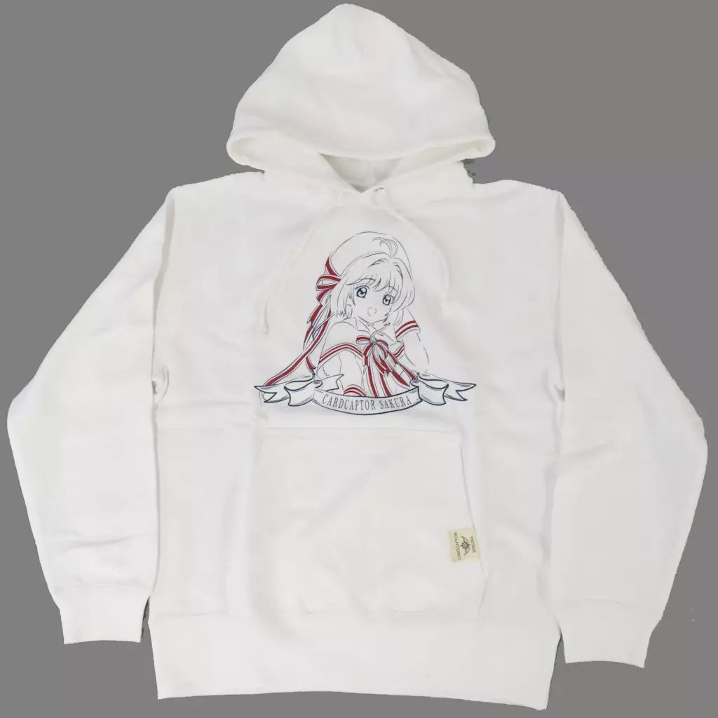 アウターウェア 木之本桜 プルオーバーパーカー ホワイト Mサイズ 「カードキャプターさくら クリアカード編」