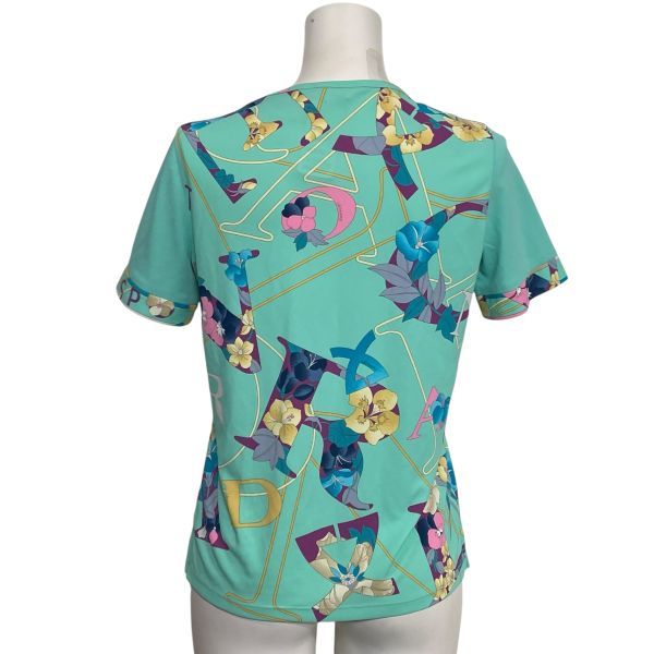 □ レオナールスポーツ LEONARD フラワープリント カットソー Tシャツ