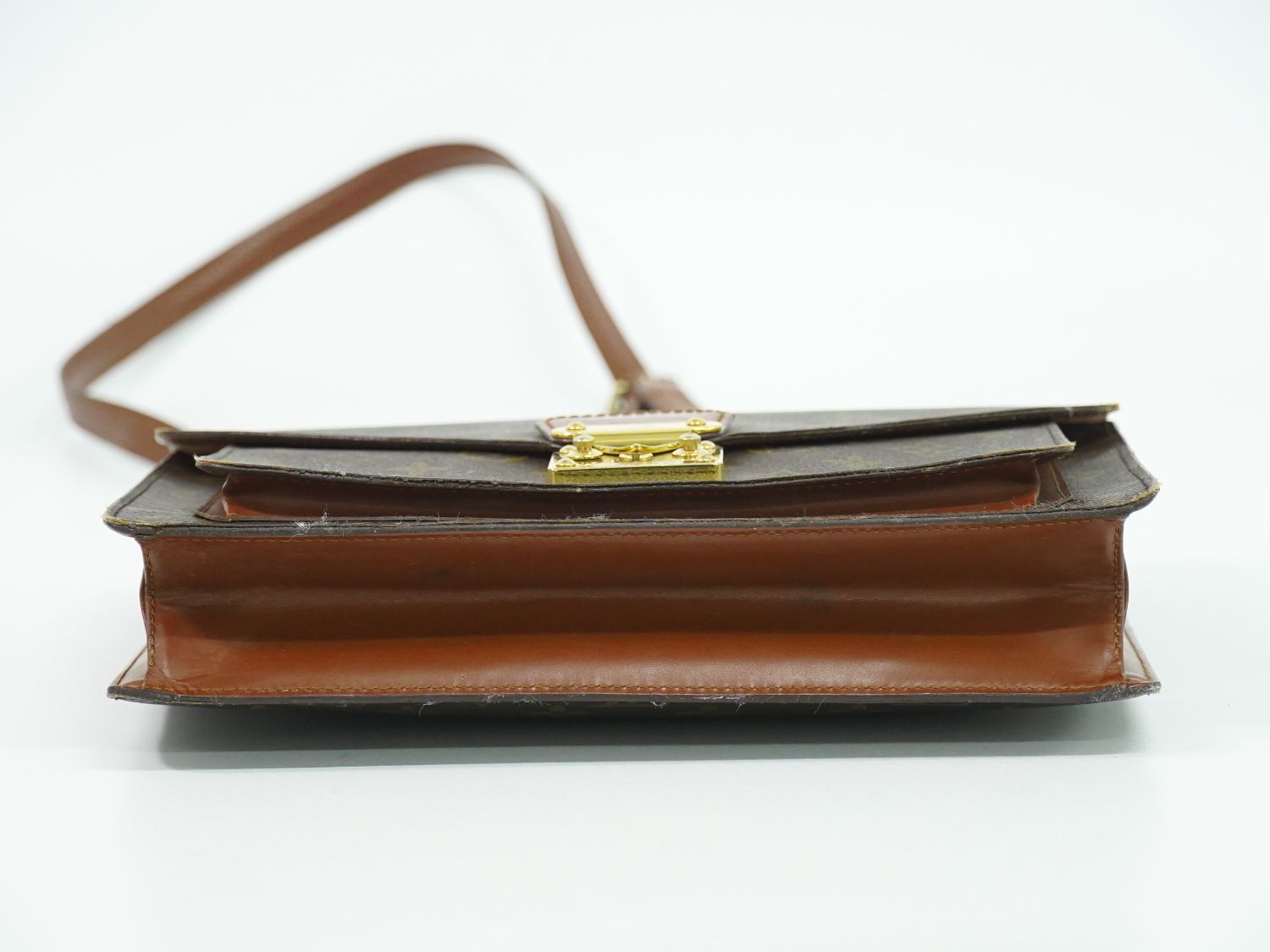 本物 ルイヴィトン LOUIS VUITTON LV モンソー モノグラム 2WAY 