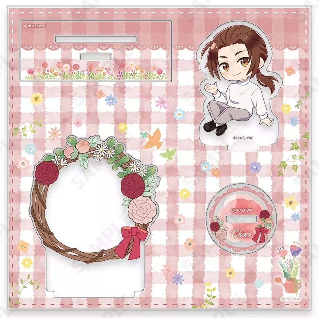 新品】アクリルスタンド・アクリルパネル 8.中国 ～Flower Shower