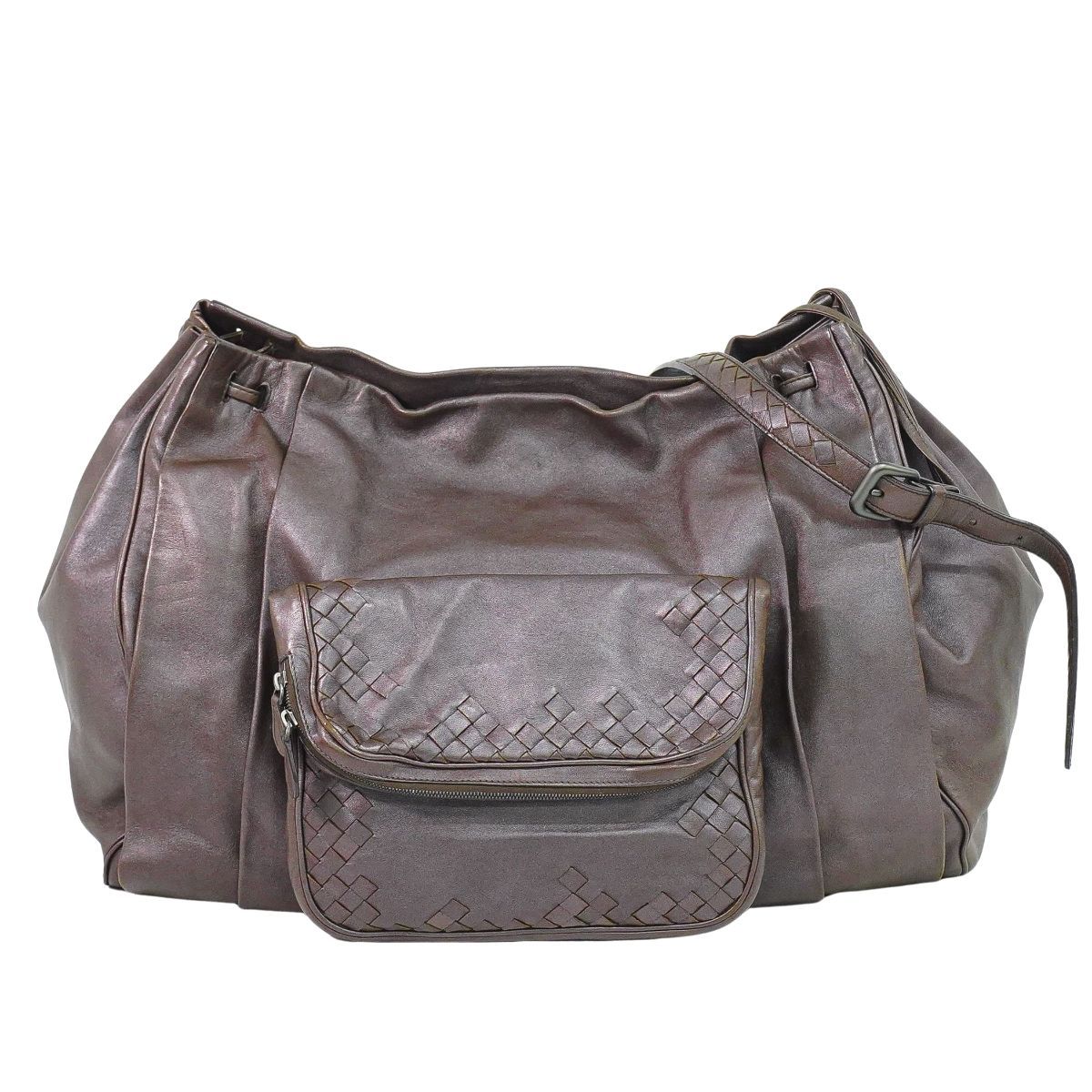 本物 ボッテガ ヴェネタ BOTTEGA VENETA イントレチャート ショルダー 