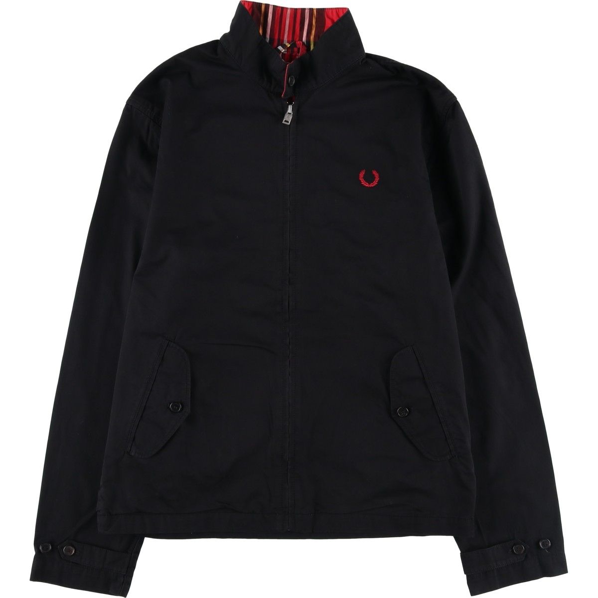 古着 フレッドペリー FRED PERRY ハリントンジャケット スイングトップ 
