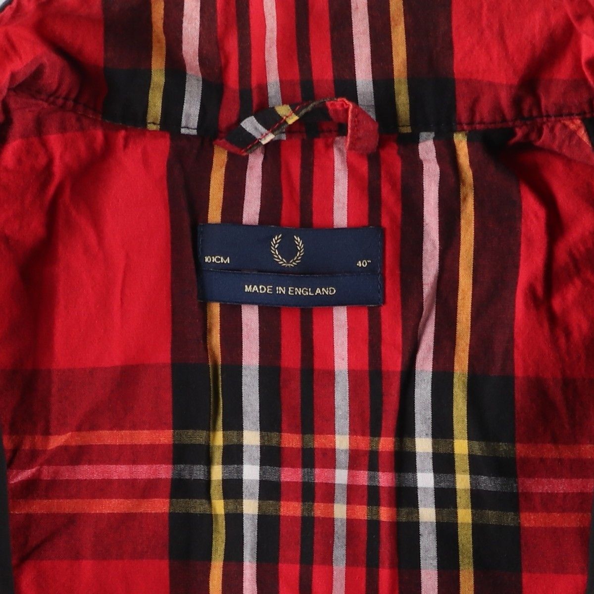 古着 フレッドペリー FRED PERRY ハリントンジャケット スイングトップ 
