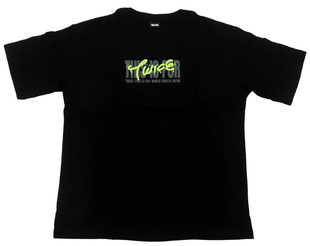 中古】Tシャツ ジョンヨン Tシャツ ブラック Mサイズ 「TWICE ＜THIS